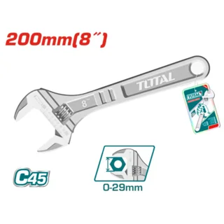 آچار فرانسه 8 اینچ توتال Total مدل THT101083